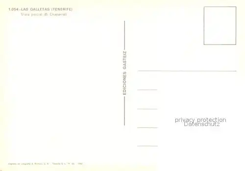 AK / Ansichtskarte Las_Galletas_Tenerife_Islas_Canarias Vista parcial El Chaparral 