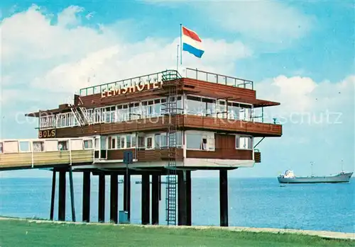 AK / Ansichtskarte Delfzijl_NL Het Eemshotel 