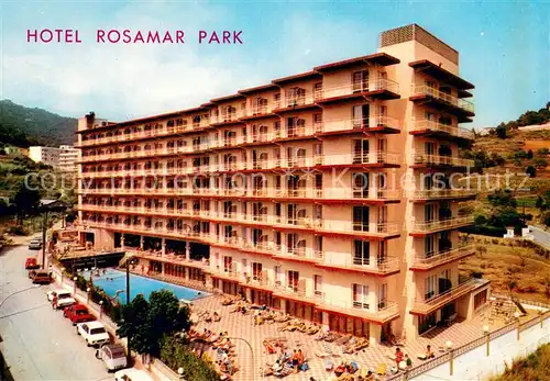 AK / Ansichtskarte Lloret_de_Mar Hotel Rosamar Park Lloret_de_Mar