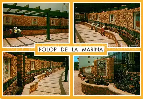 AK / Ansichtskarte Polop_de_la_Marina Els Chorros Fuente con 221 canos Polop_de_la_Marina