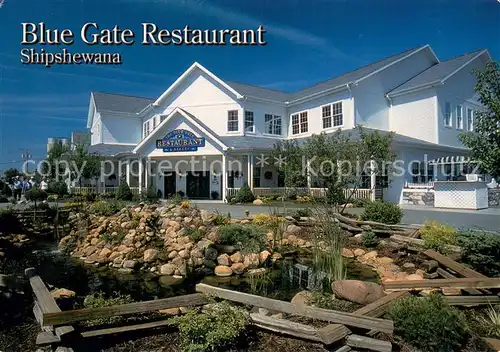 AK / Ansichtskarte Shipshewana_Indiana Blue Gate Restaurant 