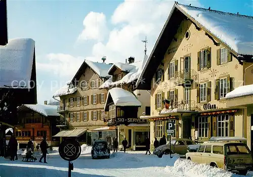 AK / Ansichtskarte Gstaad_BE Hotel Olden 