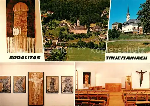 AK / Ansichtskarte Tainach Kath Bildungsheim Solitas Details Tainach