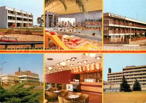 AK / Ansichtskarte Zalakaros_Ungarn Hotel Pool Bar Details 