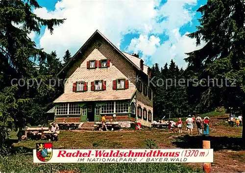 AK / Ansichtskarte Bayerischer_Wald Rachel Waldschmidthaus im Nationalpark Bayerischer Wald