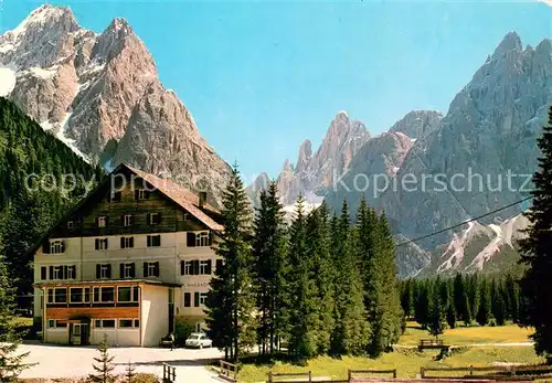 AK / Ansichtskarte Sexten_Sesto_Suedtirol Hotel Dolomitenhof Fischleinboden Sexten_Sesto_Suedtirol