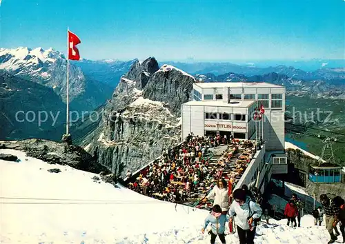 AK / Ansichtskarte Engelberg__OW Bergstation Klein Titlis 