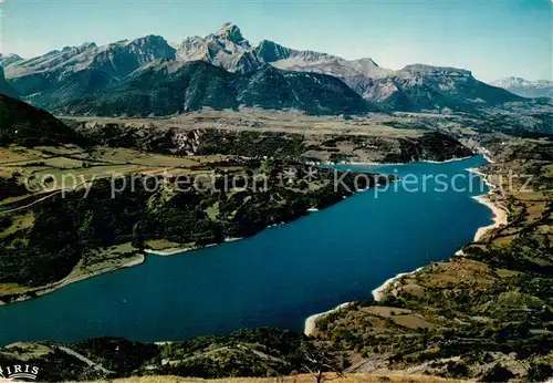 AK / Ansichtskarte Corps_38_Isere Le Lac du Sautet le Barrage et l Oblou 