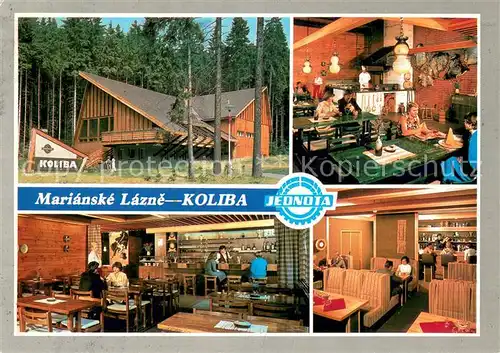 AK / Ansichtskarte Marianske_Lazne Koliba Jednota Gastraeume Marianske_Lazne