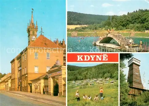 AK / Ansichtskarte Kdyne_CZ Oblibene rekreacni stredisko v blizkosti Branisovskeho hvozdu 