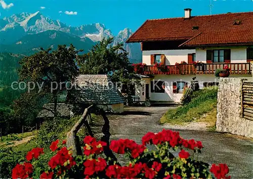 AK / Ansichtskarte Garmisch Partenkirchen Berggasthof Pfeifferalm Garmisch Partenkirchen