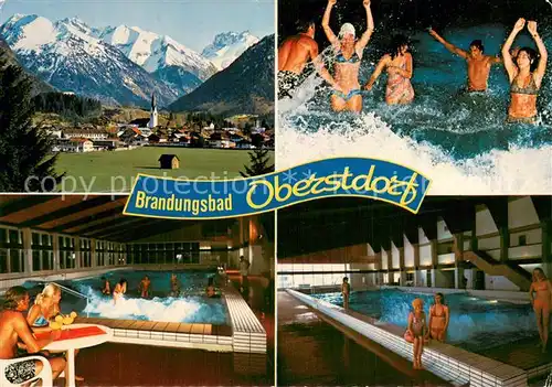 AK / Ansichtskarte Oberstdorf Bandungsbad Details Oberstdorf