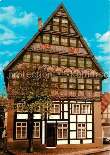 AK / Ansichtskarte Bad_Salzuflen Haus Backs Bad_Salzuflen