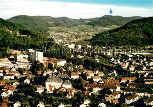 AK / Ansichtskarte Lahr_Baden Fliegeraufnahme Lahr_Baden