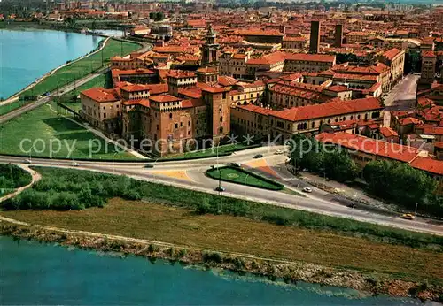 AK / Ansichtskarte Mantova_IT Castello San Giorgio Fliegeraufnahme 