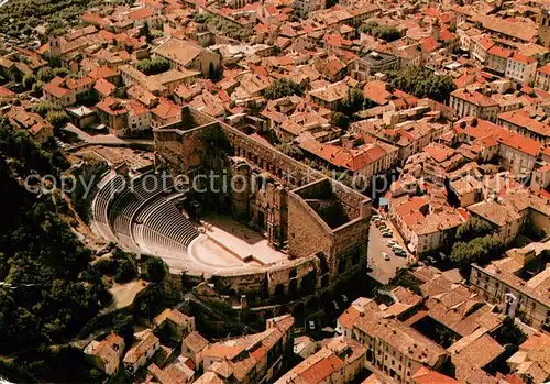 AK / Ansichtskarte Orange_84 En avion au dessus du Theatre Antique 