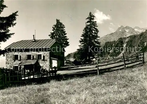 AK / Ansichtskarte Hochganghaus_1840m_Texelgruppe_Dolomiti Panorama 