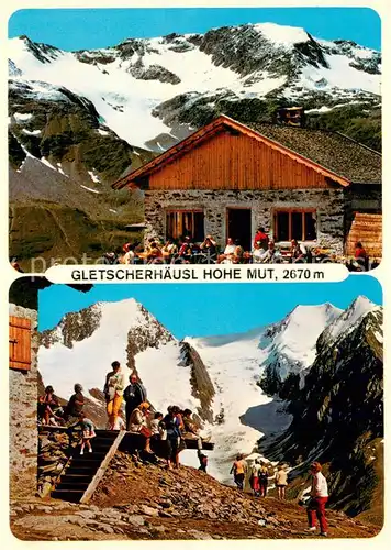 AK / Ansichtskarte Obergurgl_Soelden_oetztal_Tirol Gletscherhaeusl Hohe Mut 