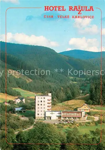 AK / Ansichtskarte Velke_Karlovice_CZ Hotel Razula 