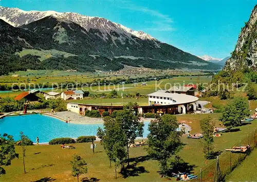AK / Ansichtskarte Zirl Panorama Schwimmbad Zirl