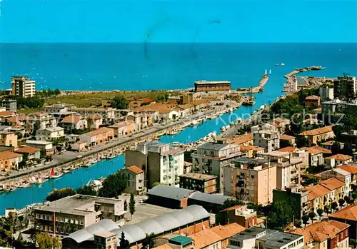 AK / Ansichtskarte Rimini_IT Porto Canale from the airplane 