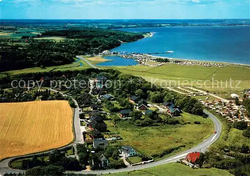 AK / Ansichtskarte Westerholz_Langballig an der Flensburger Foerde Fliegeraufnahme Westerholz_Langballig
