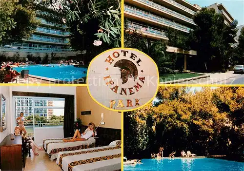 AK / Ansichtskarte El_Arenal_Mallorca_ES Hotel Ipanema Park Pool Appartement Freibad 