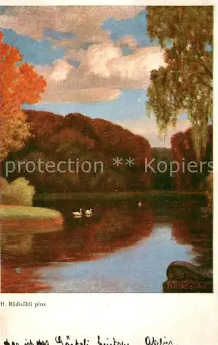 AK / Ansichtskarte Ruedisuehli_H.  Parkmotiv 