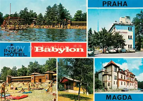 AK / Ansichtskarte Babylon_Babilon_CZ Rekreacni stredisko nedaleko Domazlic obklopene ze vsech stran lesy 