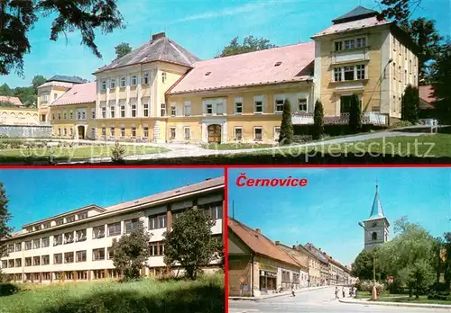 AK / Ansichtskarte Cernovice_Tabora_Cernowitz_CZ Mestecko a letovisko stredisko zemedelske a kozedelne vyroby 