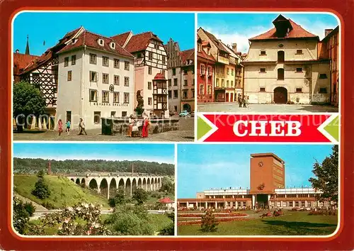 AK / Ansichtskarte Cheb_Eger Mestska pamatkova rezervace jedna z nejcennejsich a nejkrasnejsich v nasi republice 