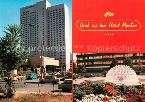 AK / Ansichtskarte Leipzig Hotel Merkur Leipzig
