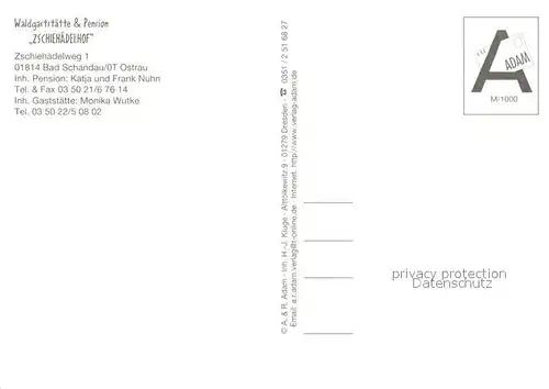 AK / Ansichtskarte Bad_Schandau Waldgaststaette Pension Zschiehoedelhof Gestraeume Zimmer Terrasse Bad_Schandau