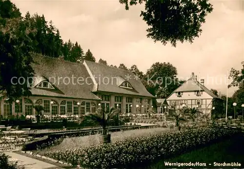 AK / Ansichtskarte Wernigerode_Harz Storchenmuehle Wernigerode Harz