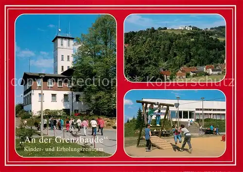 AK / Ansichtskarte Sebnitz An der Grenzbaude Kinder und Erholungszentrum Spielplatz Sebnitz