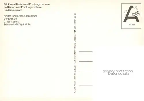 AK / Ansichtskarte Sebnitz An der Grenzbaude Kinder und Erholungszentrum Spielplatz Sebnitz