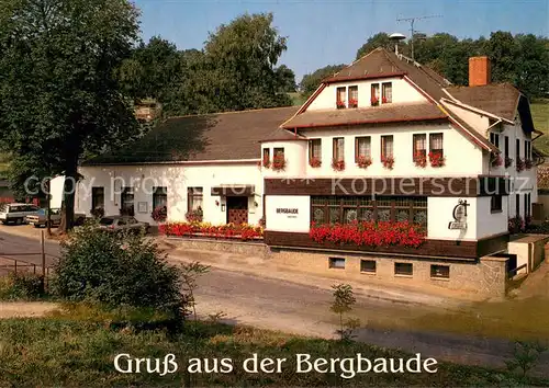 AK / Ansichtskarte Hartmannsbach Pension Restaurant Bergbaude Hartmannsbach
