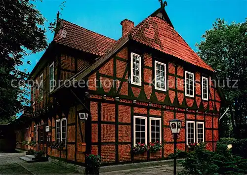 AK / Ansichtskarte Winkel_Gifhorn Loens Krug Restaurant Cafe Pension Winkel Gifhorn