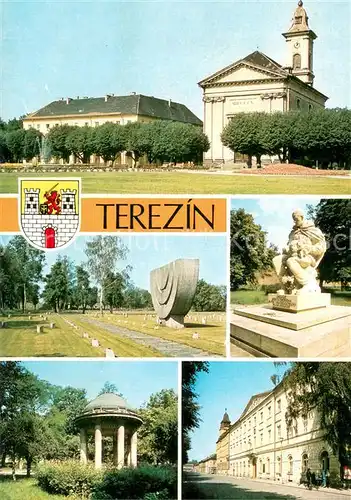 AK / Ansichtskarte Terezin_Theresienstadt_CZ Gedenkstaette 