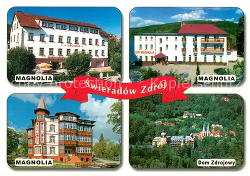 AK / Ansichtskarte Bad_Flinsberg_Swieradow_Zdroj Magnolia Dom Zdrojowy Bad_Flinsberg