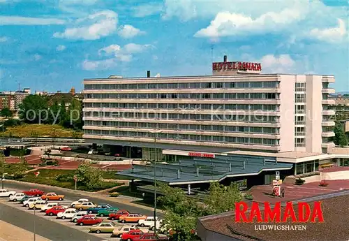 AK / Ansichtskarte Ludwigshafen_Rhein Hotel Ramada Ludwigshafen Rhein