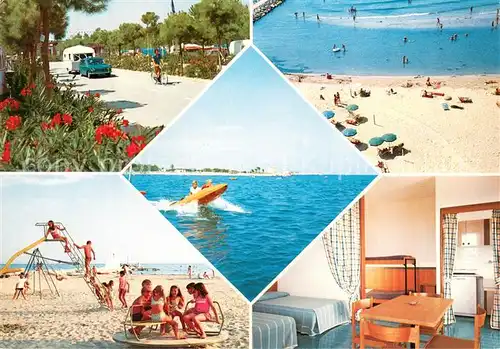 AK / Ansichtskarte Cavallino_Venezia Camping Residence Strand Spielplatz Zimmer Cavallino Venezia
