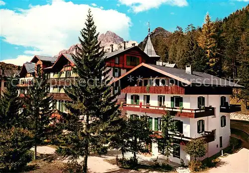 AK / Ansichtskarte Carbonin_Schluderbach Hotel Ploner Carbonin Schluderbach