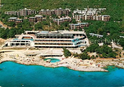 AK / Ansichtskarte Novi_Vinodolski Hotel Zagori Fliegeraufnahme Novi Vinodolski