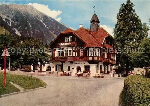 AK / Ansichtskarte Hungerburg_Innsbruck Hotel Pension Zur Linde Cafe Weinrestaurant Hungerburg Innsbruck