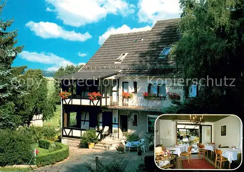 AK / Ansichtskarte Geringhausen Pension Haus Lefherz Gaststube Geringhausen