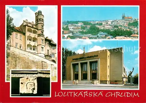 AK / Ansichtskarte Chrudim Premyslem Otakarem II Divadelni tradice festivalech Loutkarska Chrudim Mydlarovskem dome renesancni budove Chrudim