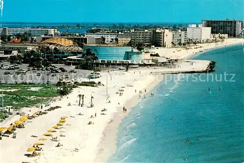 AK / Ansichtskarte St_Petersburg_Florida Beach Fliegeraufnahme  