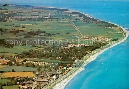 AK / Ansichtskarte Schoenberg_Holstein Ostseebad Fliegeraufnahme  Schoenberg_Holstein