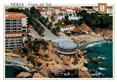 AK / Ansichtskarte Nerja_Costa_del_Sol_ES Costa del Sol Fliegeraufnahme  